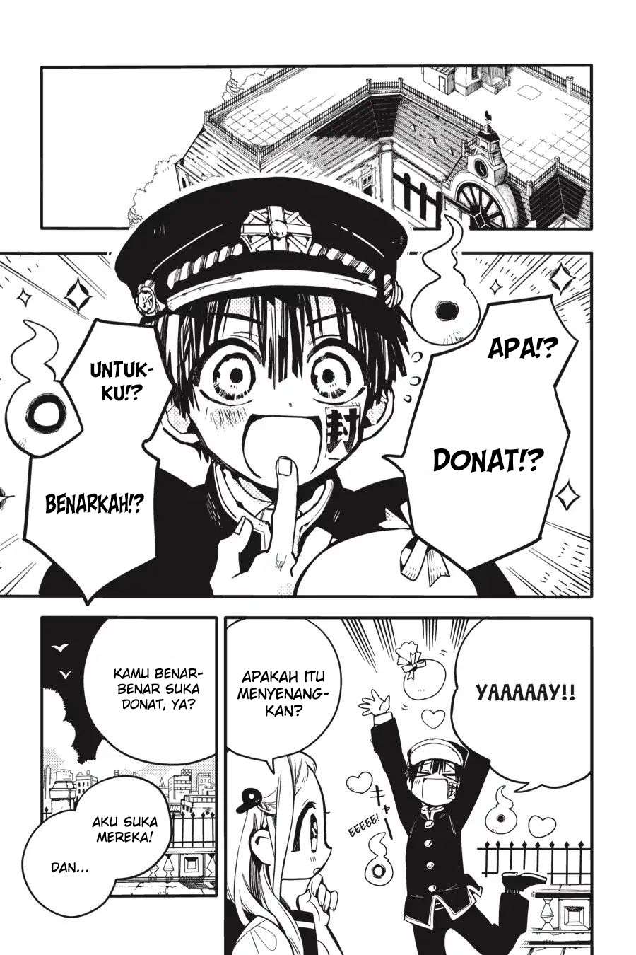 Jibaku Shounen Hanako-kun Chapter 15 Bahasa Indonesia